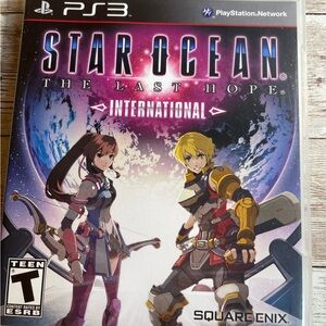 Star Ocean: The Last Hope International (Sony PlayStation 3, 2010) Complete CIB